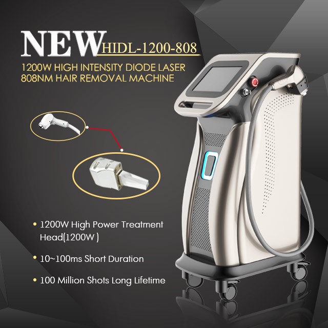 808 Nm Diode Laser 1200W Painfree Hair Removal
